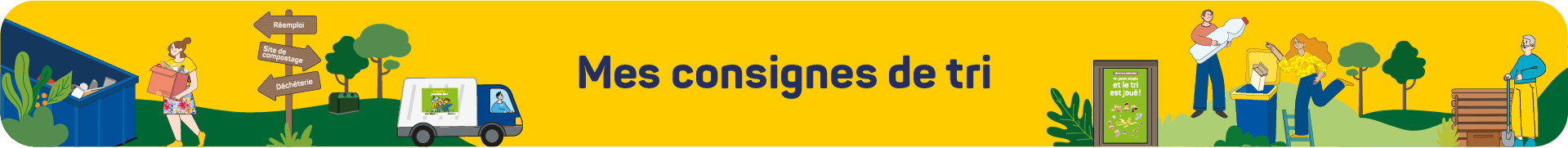 Mes consignes de tri